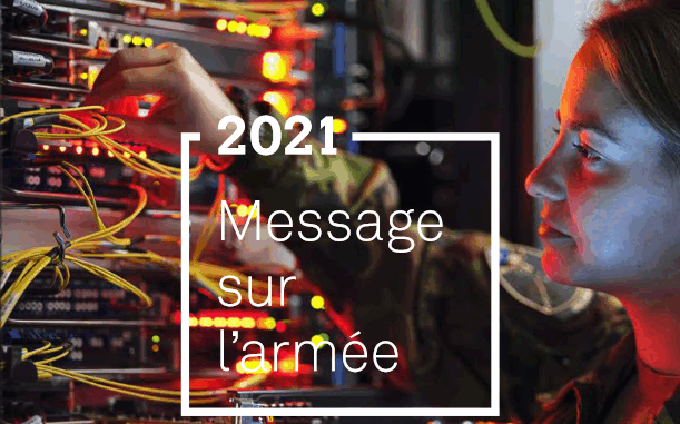 Message sur l'armée 2021